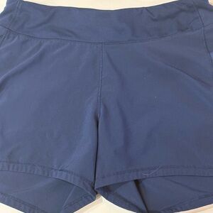 Athleta Girl Navy Record Breaker Short Size Large/12